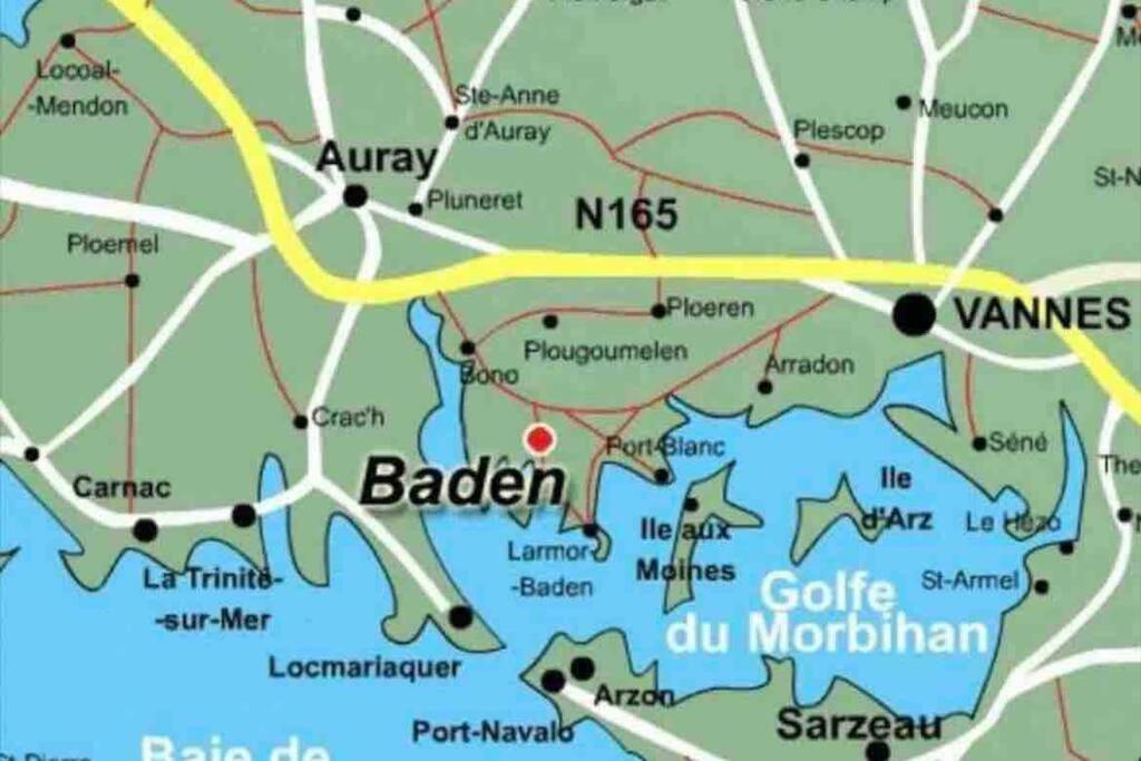Maison Baden - Golfe Du Morbihan Zewnętrze zdjęcie